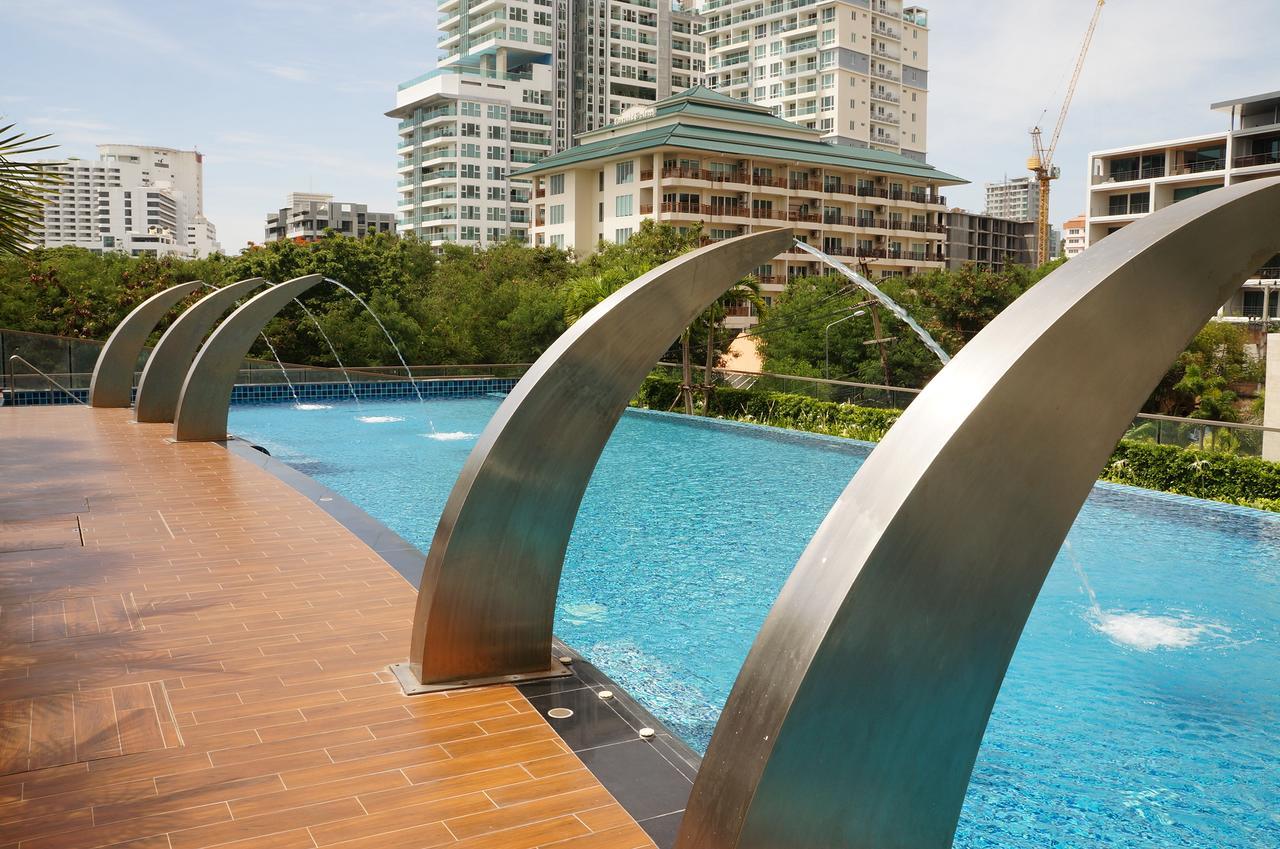 Stylish Studio In Peak Towers Pattaya Buitenkant foto