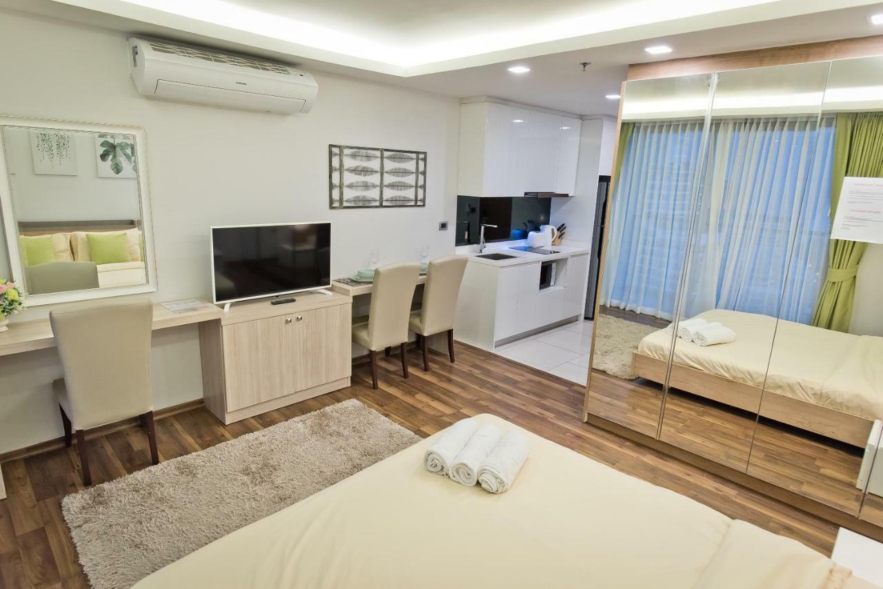Stylish Studio In Peak Towers Pattaya Buitenkant foto