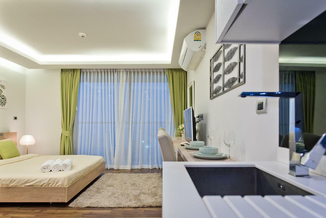 Stylish Studio In Peak Towers Pattaya Buitenkant foto